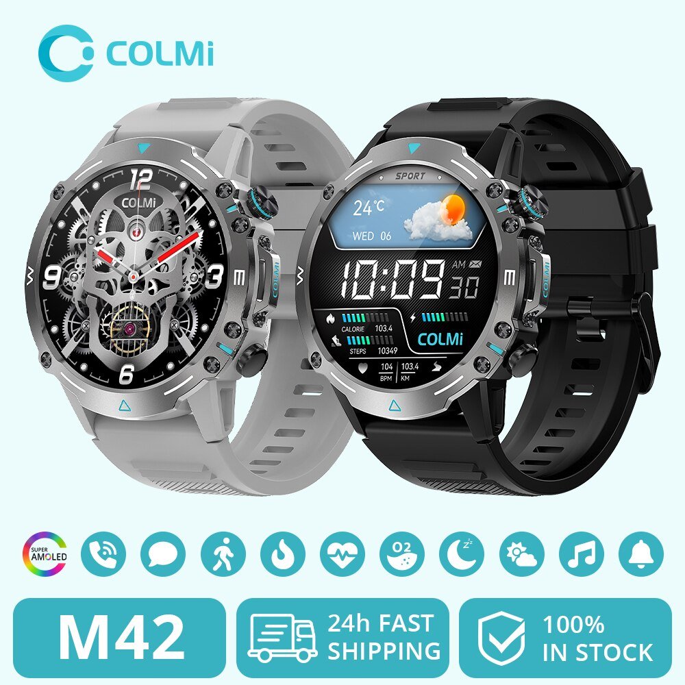 W1wfcolmi M42 Smartwatch 1 43 Amoled Display 100 Sports Modes Voice Calling Smart Watch Men Women